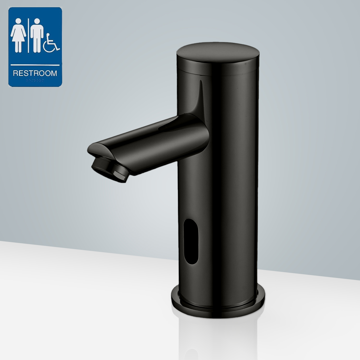 Solo Commercial Automatic Touchless Sensor Faucet Oil Rubbed Bronze Finish